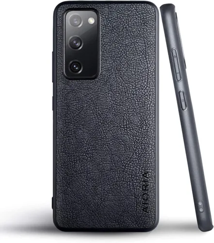 Miniatura 42 de AIORIA Funda protectora completa para Samsung Galaxy S20 FE 5G, 6.5 pulgadas Premium PU cuero cubierta retro negocio diseño completo funda Marrón