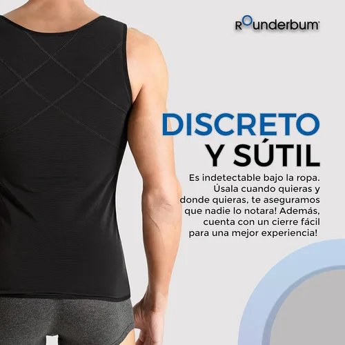 Miniatura 5 de Rounderbum Xtreme - Camiseta de compresión para hombre
