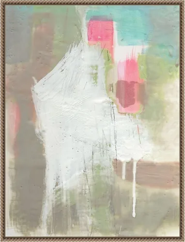 Miniatura 16 de Amanti Art Framed Canvas Wall Art 24x18 Retro Splash II by Jennifer Goldberger, Framed Wall Art Canvas, Abstract Artwork, Country Rustic Decor