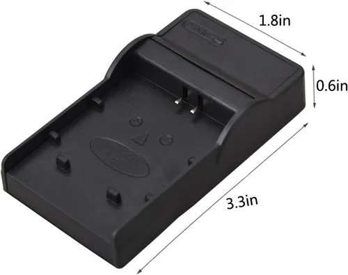Miniatura 4 de Cargador de batería micro USB delgado inteligente para cámara digital Sanyo Xacti VPC-T1495, VPC-T1496, VPC-TP1000