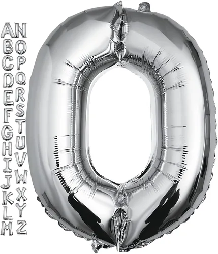 Miniatura 34 de VHUWE Globo dorado de 40 pulgadas con letra B, globos de helio de aluminio del alfabeto de Mylar de gran tamaño para fiesta de cumpleaños
