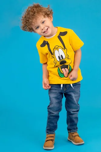 Miniatura 3 de Disney Mickey Mouse Donald Duck Pluto Goofy - Camiseta de bebé a niño grande