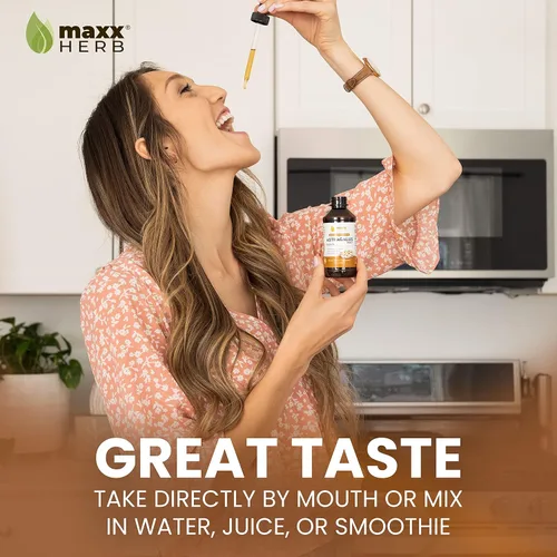 Miniatura 4 de Maxx Herb Extracto de raíz de astrágalo: la tintura líquida de máxima fuerza se absorbe mejor que las cápsulas o el polvo, para apoyo inmunológico
