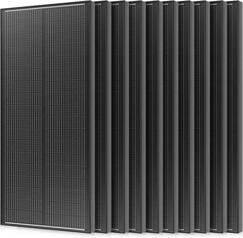 Miniatura 17 de Panel Solar de 18BB 100 Vatios, Panel Solar N-Type de 12V 100W, Módulos PV Monocristalinos de Alta Eficiencia del 25% para RV, Marino, Techo