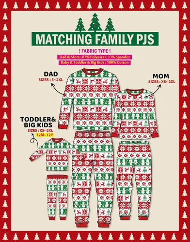 Miniatura 75 de VAENAIT BABY Infant Toddler Kids Adult Couple Family Matching Women Men Christmas Pjs Xmas Holiday Buffalo Plaid Pajama Set