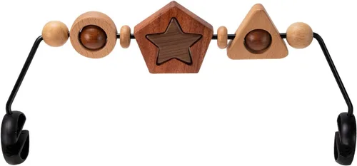Miniatura 8 de TinlyFinly Barra de Juguetes de Bouncer para Bebé de Madera Compatible con Baby Bjorn Bouncer, Accesorio de Juguete para Bouncer con Ajuste Firme