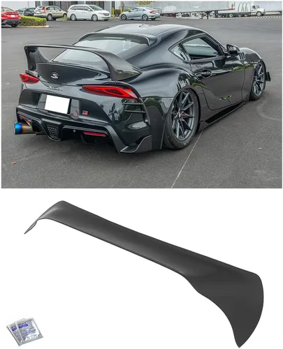 Repuesto para Toyota GR-Supra J29 MK5 JDM Performance Style Tinted Black Rear Roof Window Wing Visor Spoiler de repuesto para Toyota GR-Supra J29
