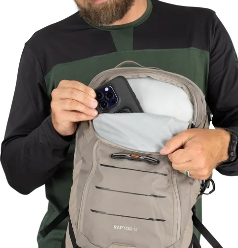 Miniatura 9 de Osprey Raptor 14L Men's Mountain Biking Backpack with Hydraulics Reservoir