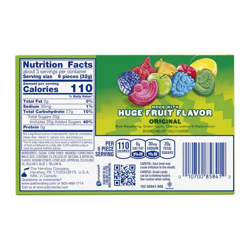 Miniatura 2 de JOLLY RANCHER Sour Gummies - Caja de dulces con sabor a fruta surtida, 3.5 onzas