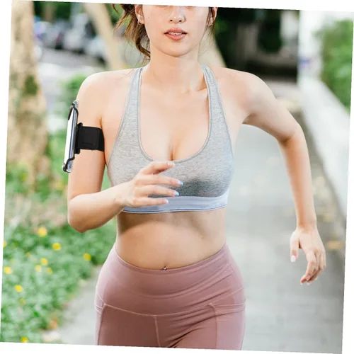 Miniatura 4 de Homoyoyo Pulsera giratoria de silicona para teléfono móvil, para deportes al aire libre, para correr, trotar, ciclismo, gimnasio, antebrazo, soporte