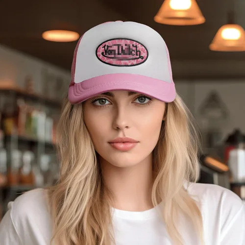 Miniatura 4 de Von Trucker - Gorra de béisbol deportiva, parte trasera de malla con broches ajustables para mujer