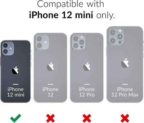 Miniatura 2 de Crave Funda para iPhone 12 mini, funda de protección dual para iPhone 12 mini (5.4 pulgadas) - Verde bosque