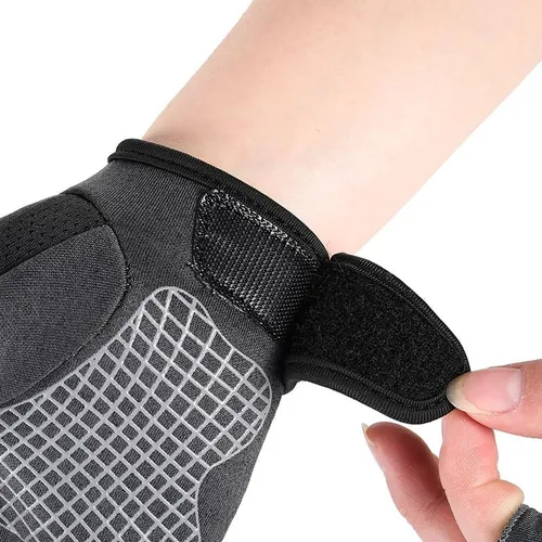 Miniatura 4 de INOGIH Guantes de entrenamiento transpirables para mujer, guantes de levantamiento de pesas para gimnasio, ciclismo, ejercicio, fitness