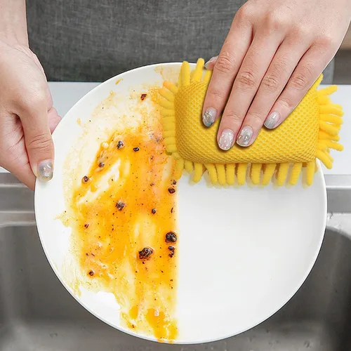 Miniatura 4 de Kitchen by Scrub- it - Esponja de microfibra antiarañazos para esponjas multiusos junto con poder de fregado resistente, limpieza sin esfuerzo