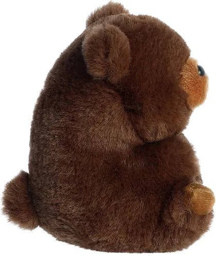 Miniatura 3 de Aurora® Round Rolly Pet™ Brambles Brown Bear™ - Adorables compañeros - Diversión sobre la marcha, marrón, 5 pulgadas