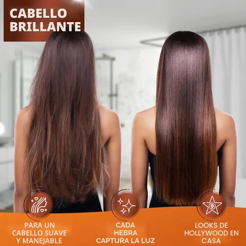 Miniatura 3 de Juego de champú y acondicionador de aceite de argán marroquí - Sin sulfatos, cuidado hidratante antifrizz para mujeres - Tratamiento hidratante