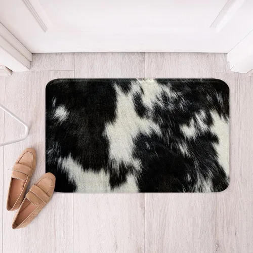 Miniatura 25 de Feelyou Tapete de baño con estampado floral de rosas 3D, antideslizante, tapete absorbente para baño, bañera, ultrasuave, lavable a máquina, 16 x 24