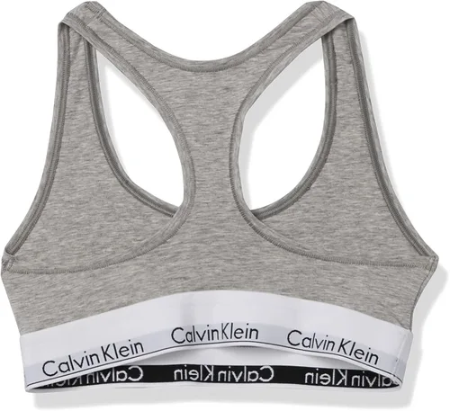 Miniatura 2 de Calvin Klein Bralette inalámbrico moderno de algodón sin forro para mujer