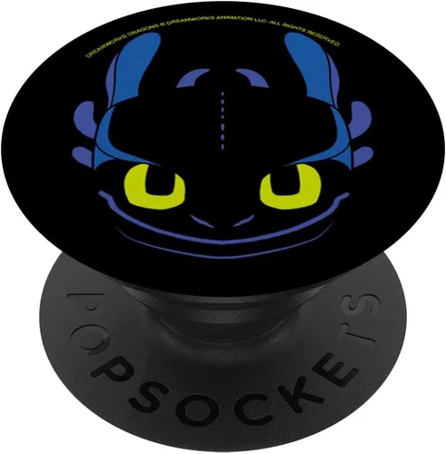 DreamWorks Dragons Disfraz de Furia Nocturna sin dientes PopSockets Standard PopGrip