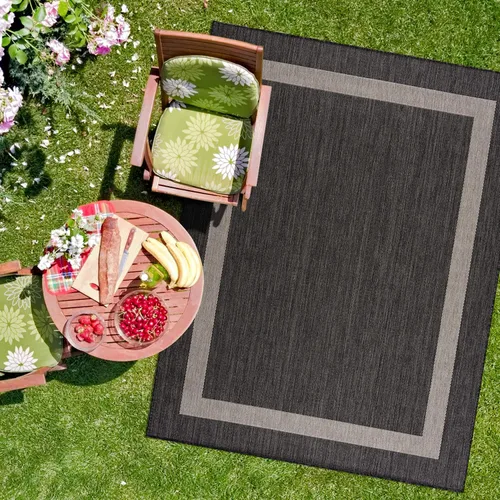 Miniatura 28 de CAMILSON Alfombra para exteriores, alfombras modernas para patios interiores y exteriores, tapetes de cocina y pasillo, alfombra lavable para porche
