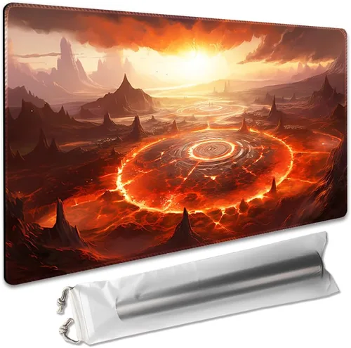 Miniatura 35 de Tapete de Juego de Mesa Premium de 24x14 pulgadas TCG Compatible con OCG CCG RPG MTG Tapetes de Juego, Alfombrilla de Ratón Tapete de Escritorio