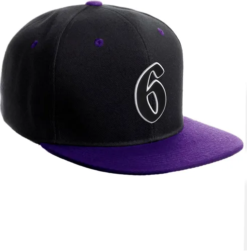 Miniatura 1576 de Daxton Gorra clásica con visera de billete plano con letras del alfabeto inglés antiguo de la A a la Z