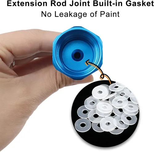 Miniatura 6 de Pulverizador de Pintura Sin Aire Punta de Pistola Pulverizadora Poste de Extensión Paquete de 3 Pistolas Pulverizadoras Sin Aire Varita de Pintura