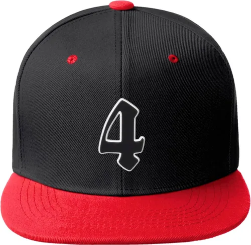 Miniatura 1285 de Daxton Gorra clásica con visera de billete plano con letras del alfabeto inglés antiguo de la A a la Z