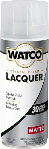 Miniatura 7 de Watco 333690 Acabado de madera transparente lacado, galón, transparente mate