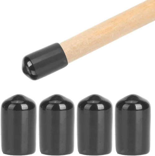 Miniatura 2 de 10 protectores de goma para puntas de taco de billar de 14/13/12/0.394 in - Cubierta de punta de taco de billar accesorios duraderos para billar