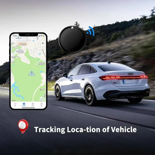 Miniatura 2 de Rastreador GPS para vehículos, rastreador magnético impermeable para automóvil, sin tarifas mensuales, mini rastreador GPS portátil