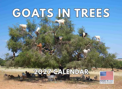 Miniatura 129 de Calendario alpaca 2026, calendario mensual de pared de 12 meses Hecho en Estados Unidos.