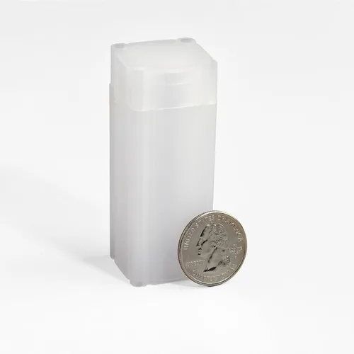 Miniatura 11 de LIGHTHOUSE - Tubos cuadrados para monedas - Conveniente parte superior de empuje, prácticamente irrompible, sin ácidos y calidad de archivo - Tubos