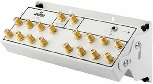 Miniatura 4 de Leviton Módulo CATV premium, blanco, Dorado, 47693-8P