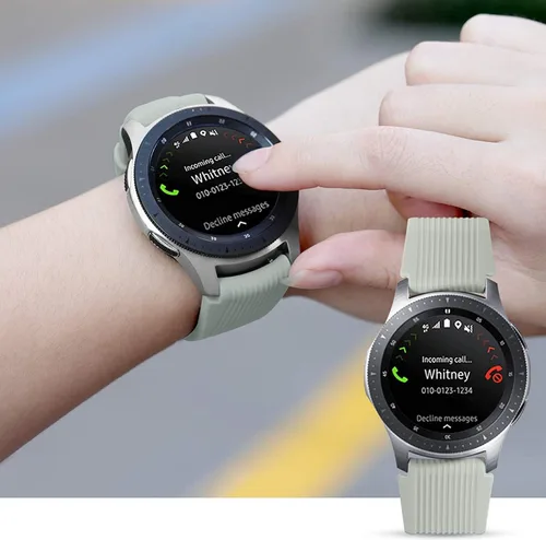 Miniatura 4 de Paquete de 2 correas Lerobo compatibles con Samsung Galaxy Watch 3 de 1.57 pulgadas, Galaxy Watch de 1.65 pulgadas, Gear S3 Frontier, correa