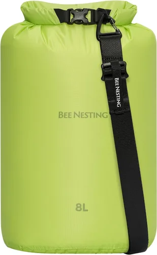 Miniatura 61 de Bee Nesting Juego de bolsas secas ultraligeras para mochileros, saco seco impermeable para camping, senderismo, motocicleta, saco de cosas ligeras