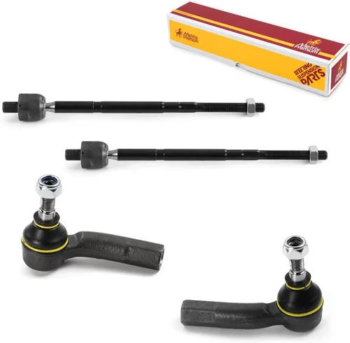 Miniatura 71 de Metrix Premium Chassis Parts - Juego de 4 barras de acoplamiento interior y exterior para Audi A3 15-16, Seat Leon 06-20 (México), 09-17 Volkswagen