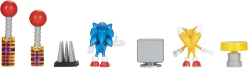 Miniatura 4 de Sonic The Hedgehog Juego de diorama de figuras de acción de 2.5 pulgadas