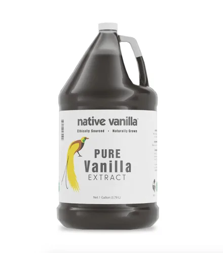 Miniatura 11 de Extracto de vainilla pura de 32 onzas, extracto de vainilla 100% real, para cocinar, bebidas y postres, 100% vegano, sin azúcar y kosher, sin OMG
