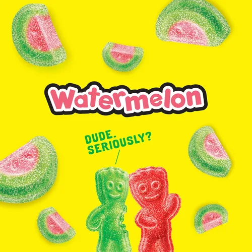 Miniatura 4 de SOUR PATCH KIDS Caramelos suaves y masticables de sandía, bolsa de 80 onzas