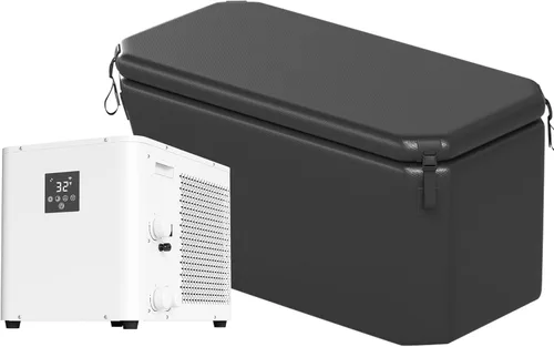 Miniatura 13 de Deeptime Bañera de hielo inteligente (todo en Gen 3), baño de hielo con enfriador integrado (32F-104F), control de smartphone, diseño silencioso