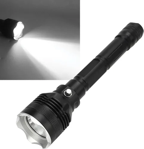 Miniatura 6 de Luz de buceo, linterna de buceo súper brillante de 8000 lúmenes, luz de buceo compacta con 3 modos, linterna sumergible IPX8, para buceo submarino