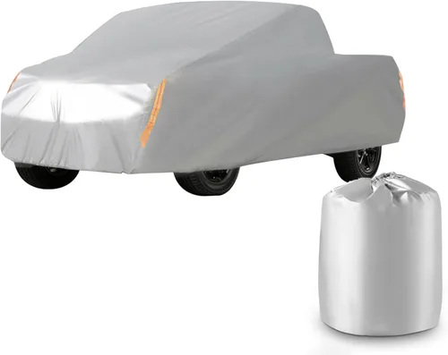 Cubierta universal para camioneta exterior, interior y exterior, repuesto para camioneta de hasta 210 L x 70 A x 65 Al, resistente al viento,