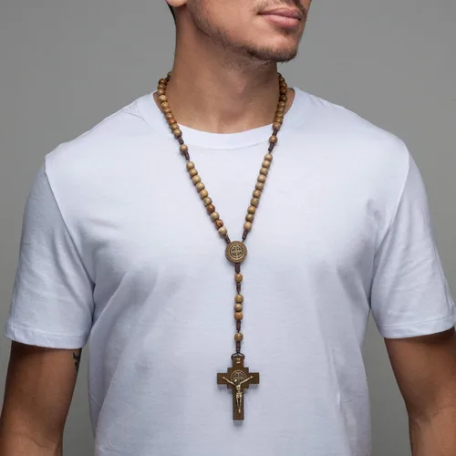 Miniatura 8 de Intercession Mens St Bennedict Large Rosary