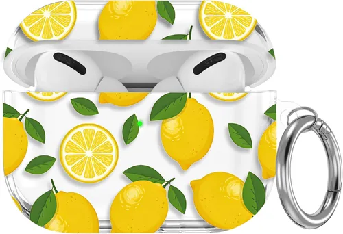 Miniatura 28 de Maxjoy Funda compatible con AirPods Pro, funda con diseño de vaca clara para mujeres y niñas, bonita funda protectora suave con llavero compatible