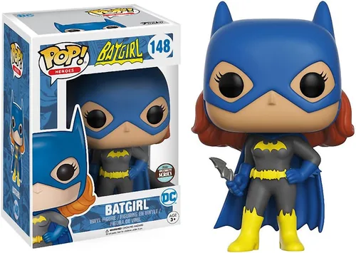 Funko Heroic Batgirl (Serie Especialidad): Batman x POP! Heroes Figura de vinilo y 1 Pop! Paquete de protectores gráficos de plástico PET compatible
