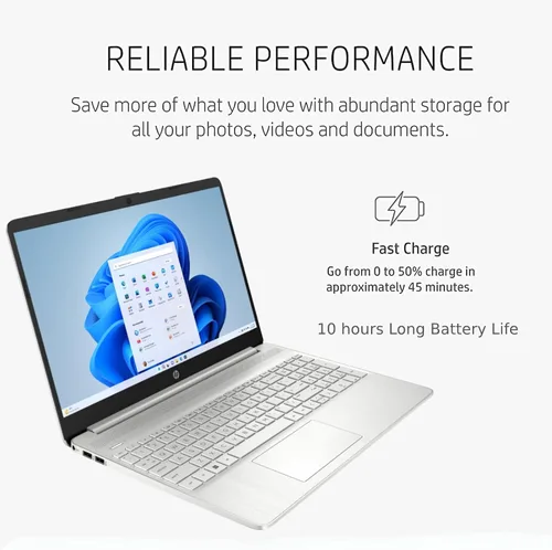 Miniatura 4 de HP Laptop de 15.6 pulgadas, para Stundet y Business, ultra delgada, AMD Ryzen 3 5300U (Quad Cores, Beat i5-1035G1) 12 GB de RAM, SSD de 512 GB