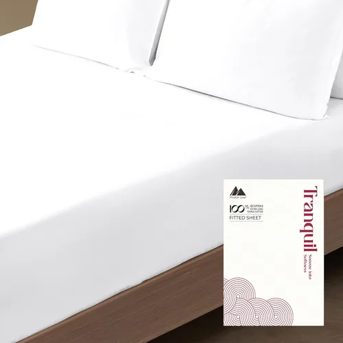 Miniatura 16 de Mayfair Linen - Sábana bajera ajustable de 100 % algodón egipcio de 800 hilos, tamaño Twin, con bolsillo profundo de 16 pulgadas, satén duradero