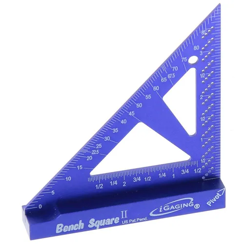 Miniatura 5 de iGaging Escuadra de Banco (Acero Inoxidable, 4")