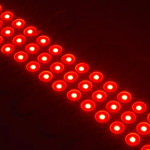 Miniatura 8 de 200 piezas DC12V Blanco 6500K Módulo de 3 LED de inyección 1.32W Luz trasera decorativa impermeable para cartel con letras, publicidad, carteles